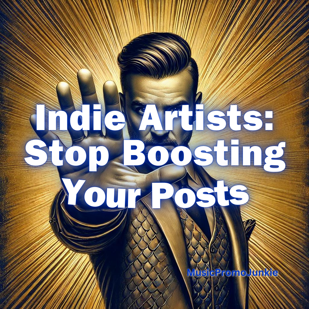 Indie Artists: Stop Boosting Your Posts | Music Promotion 101