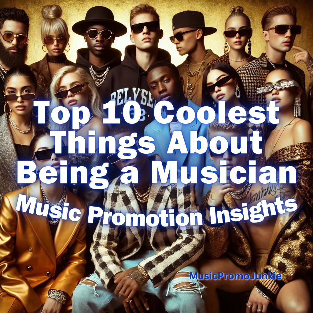 Top 10 Coolest Things About Being a Musician: Music Promotion Insights