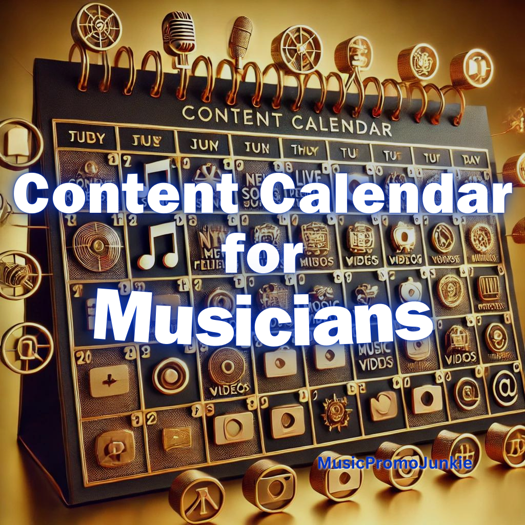 Content Calendar for Musicians: Streamline Your Music Promotion