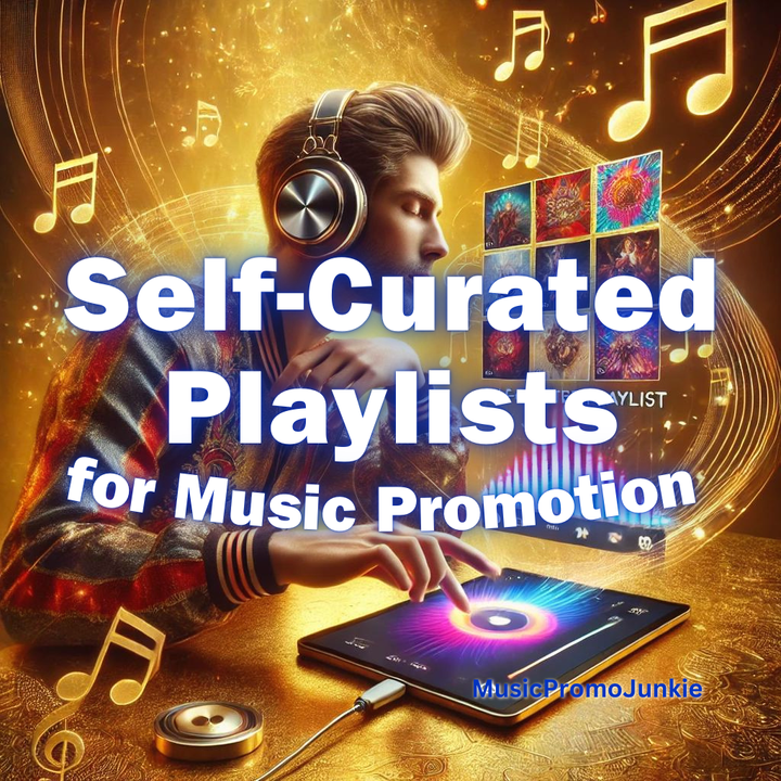 Self-Curated Playlists for Music Promotion